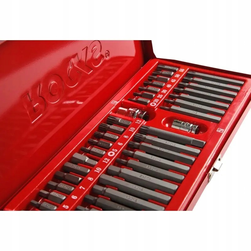 Rooks набор бит TORX, HEX, Spline 40 частей