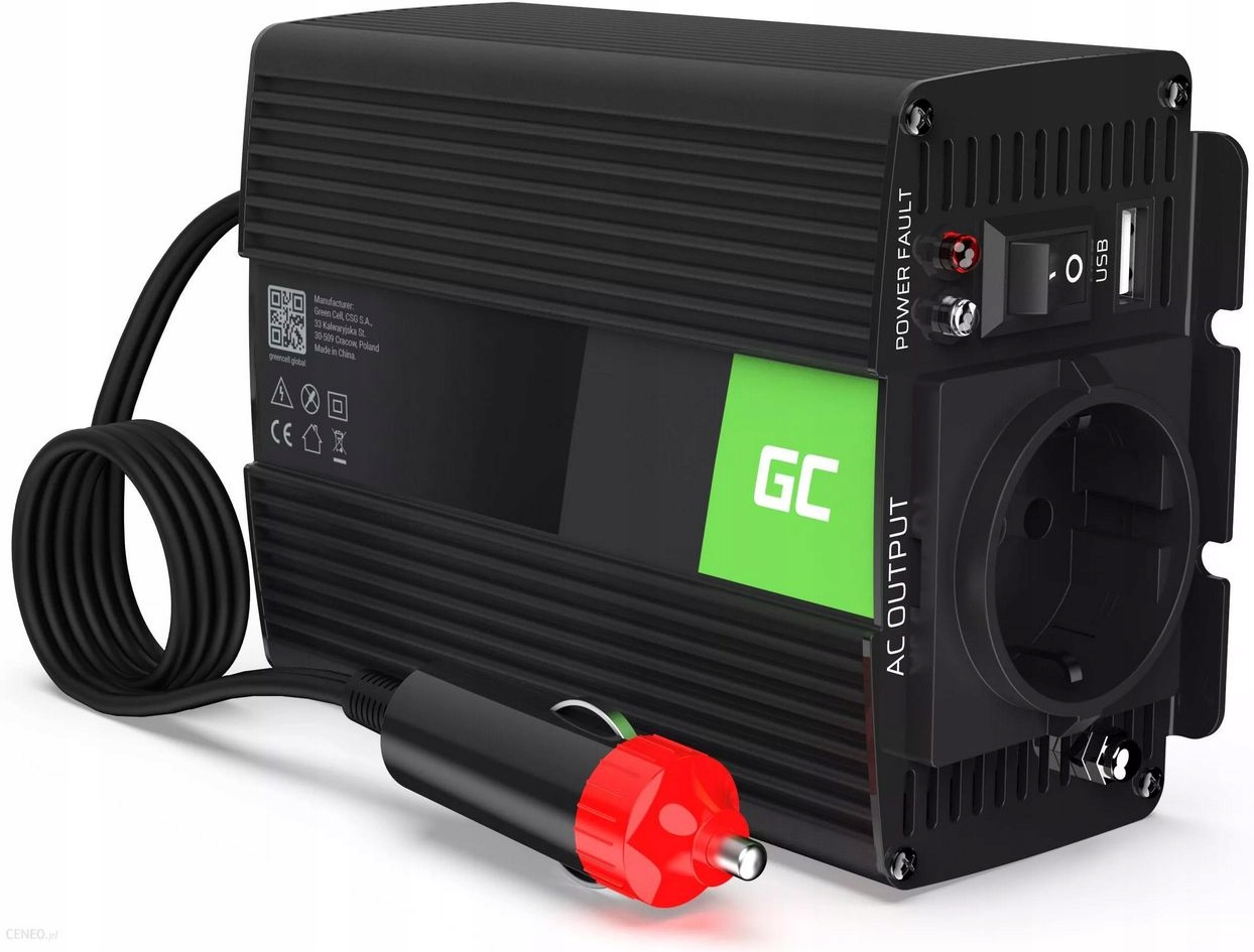 

Przetwornica Napięcia Samochodowa Gc 12V 230V 300W