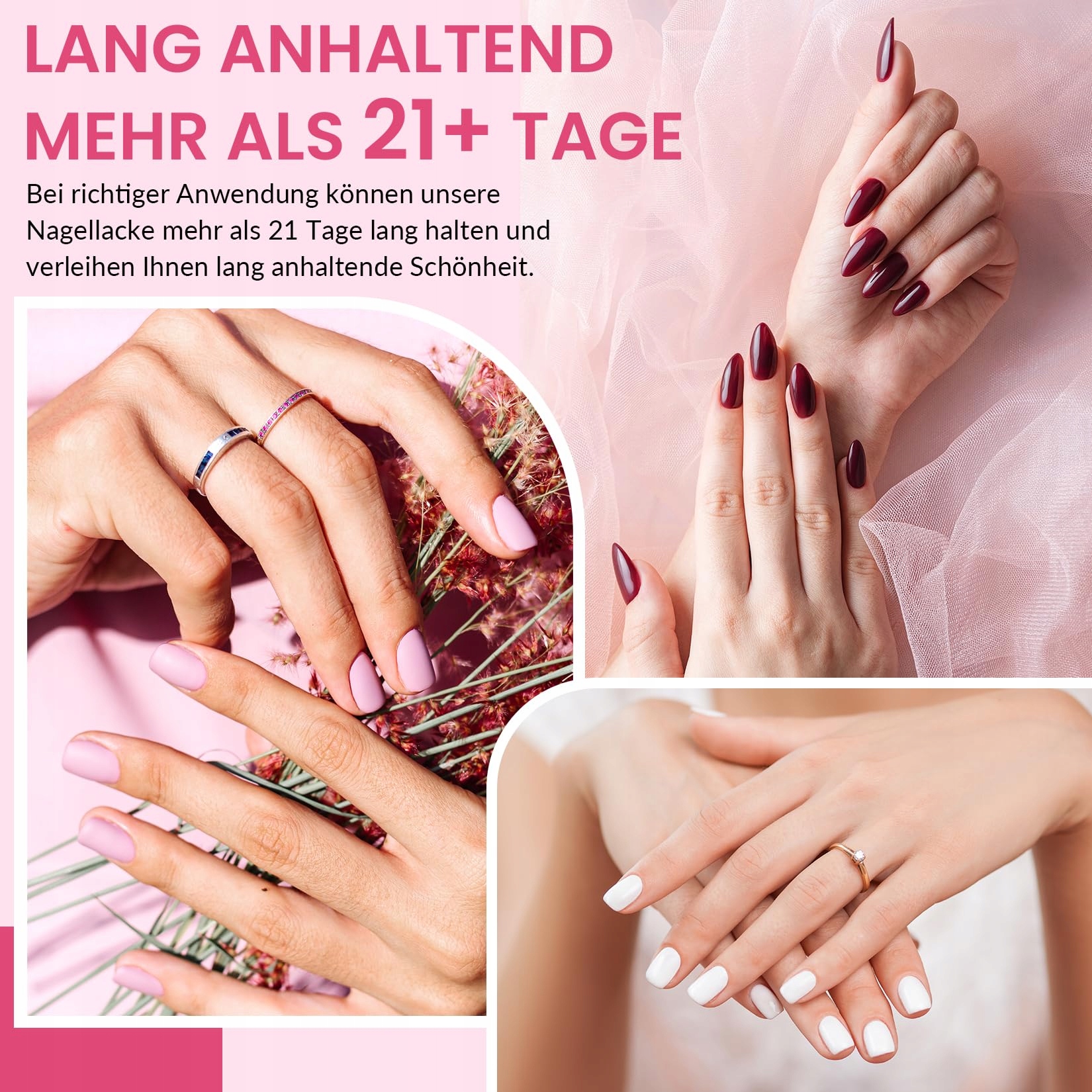 VANREESA Zestaw Lakierów Żelowych Lampa UV 36W 24 Kolory Manicure — miniatura 5