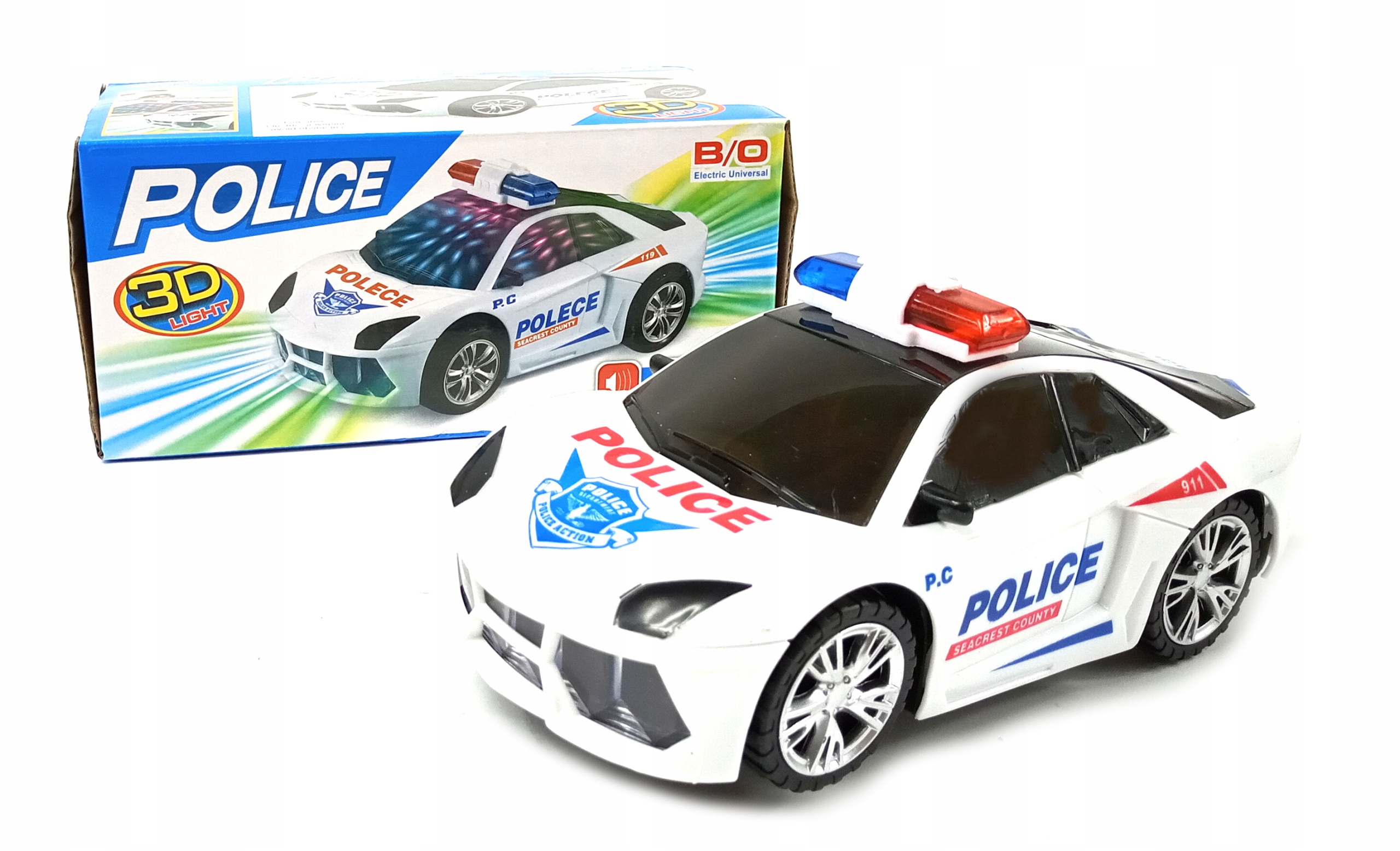 

963893 Pojazd Policyjny Auto Policja Z Dźwiękiem