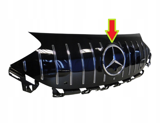 MERCEDES EQS 297 W297 EMBLEMAT GWIAZDA W GRILL