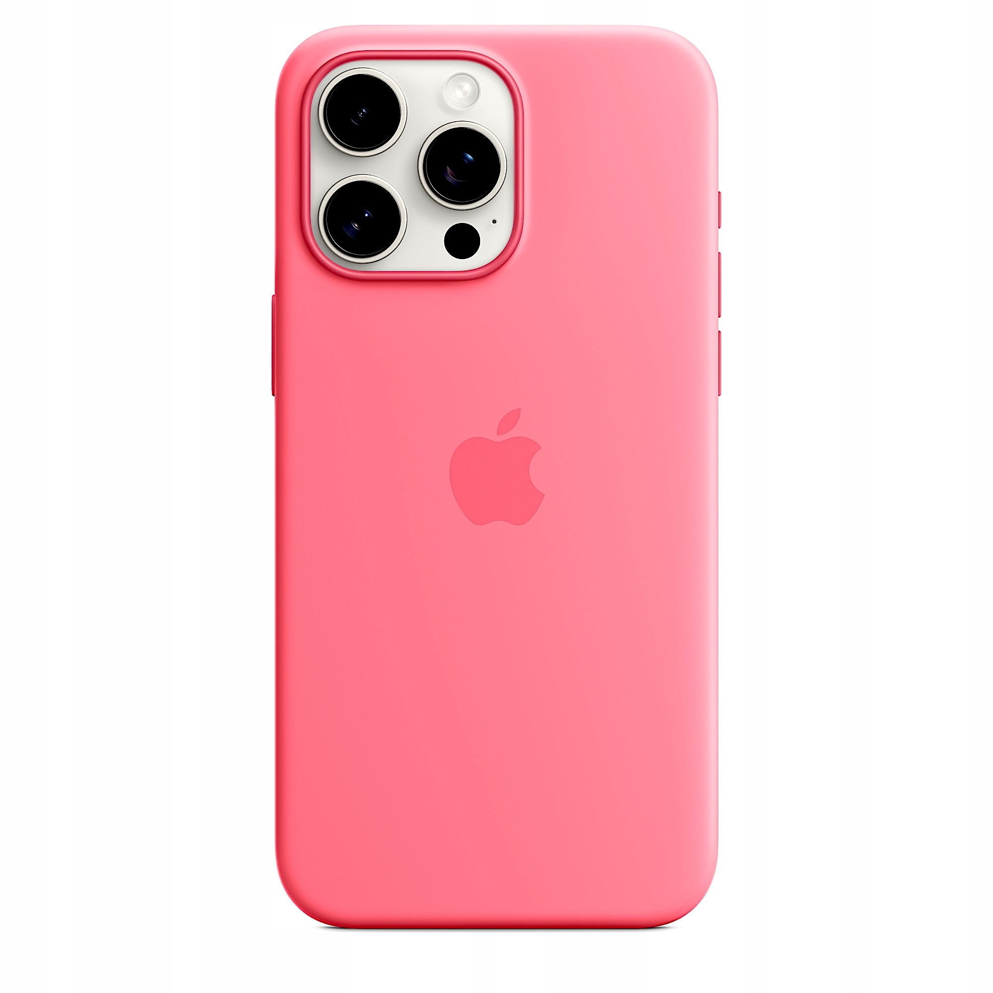 Silikonové pouzdro na iPhone 15 Pro Max Růžové Kryt Silicone Case Pink