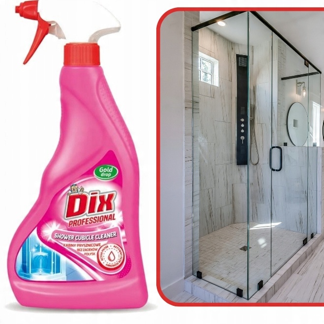 

Płyn do mycia do kabin Dix professional 500ml