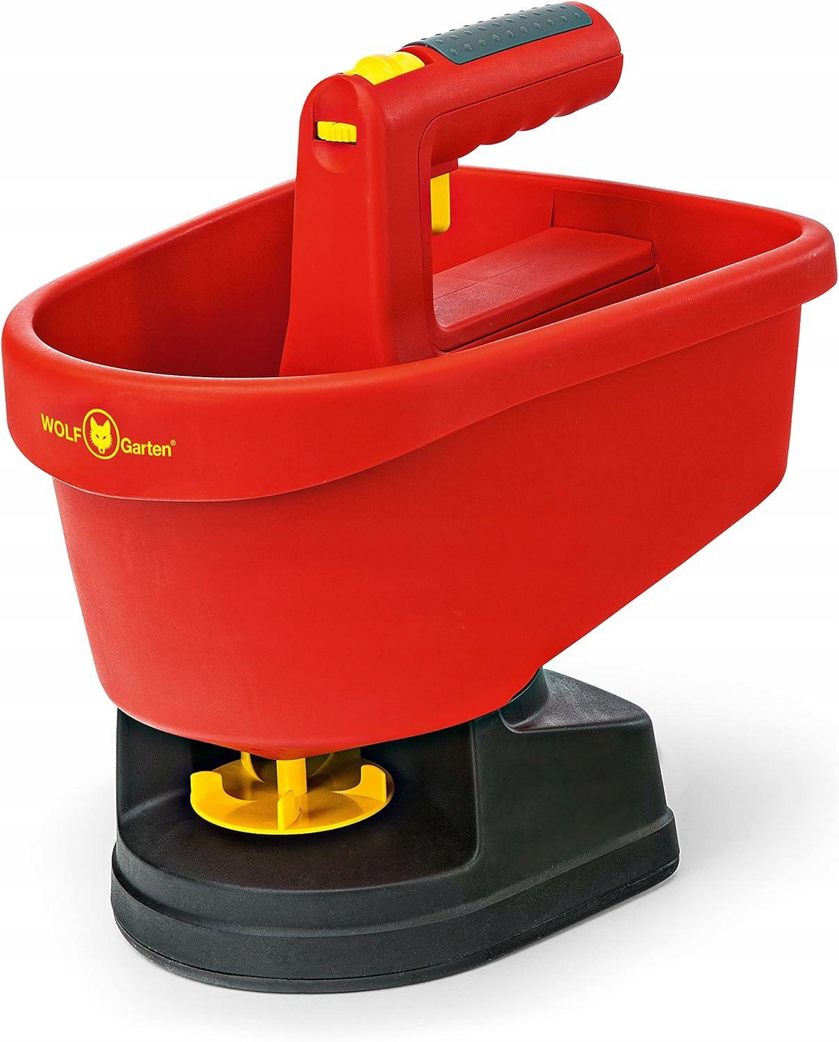 Bateriový secí stroj pro trávníky a hnojiva we-b Wolf Garten