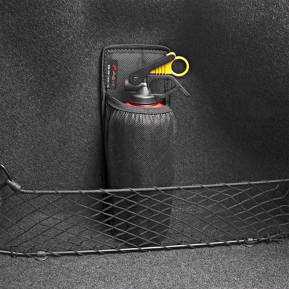 UCHWYT DO GAŚNICY SAMOCHODOWEJ MOCOWANIE NA RZEP WIESZAK NA GAŚNICE KIESZEŃ Producent Agmi