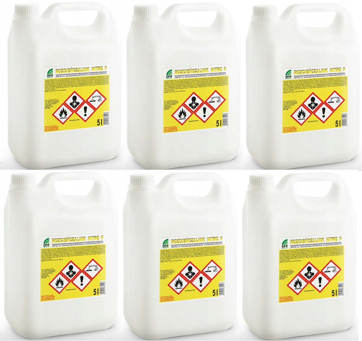 ROZCIEŃCZALNIK ROZPUSZCZALNIK Nitro P 30L