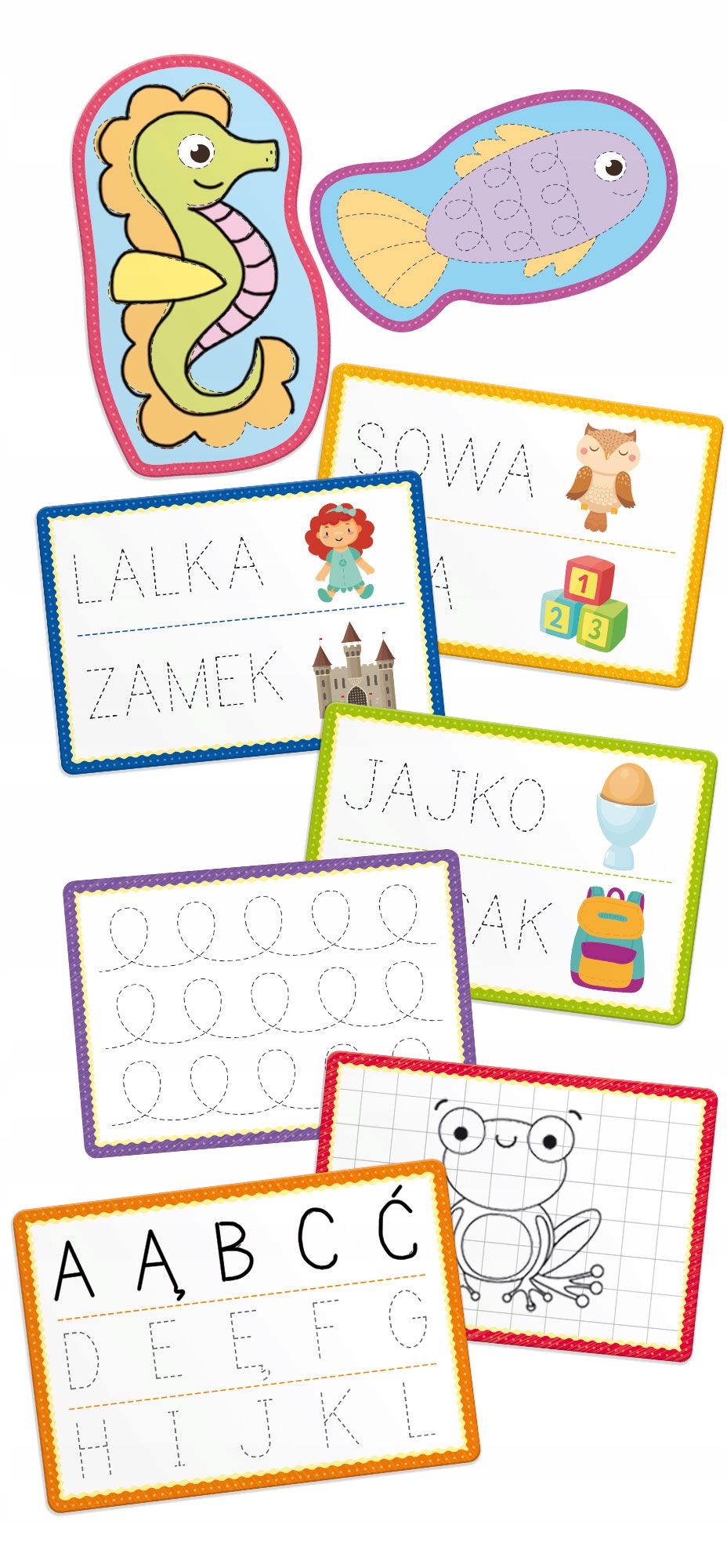 LIŚCIANI MONTESSORI PEN DŁUGOPIS 32 TABL 97203 Marka Lisciani