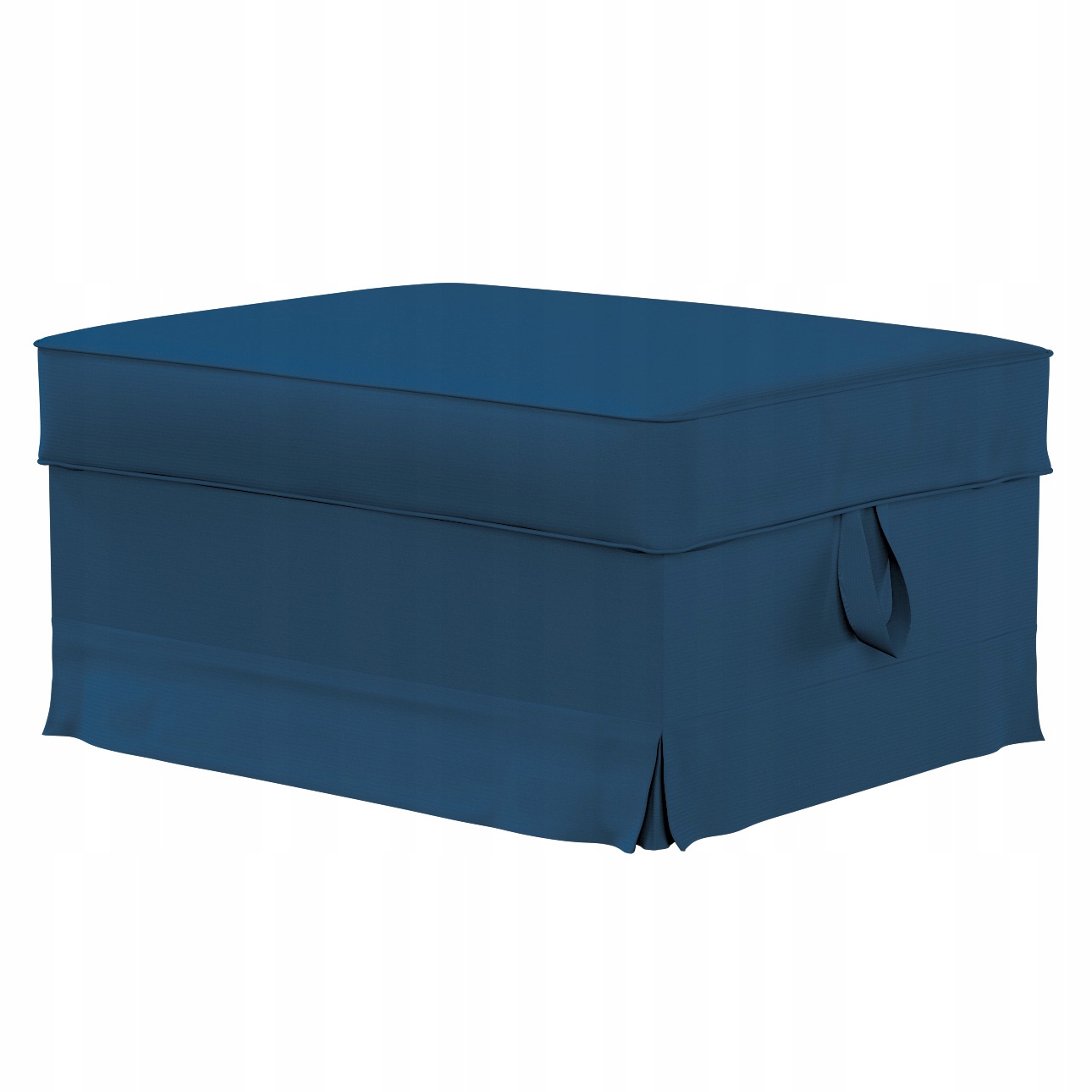 Dekoria Obal na podnožku Ektorp Bromma Ikea modrý