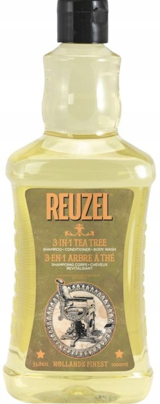 Reuzel Tea Tree 3IN1 Šampon Kondicionér A Sprchový Gel 1000 ml