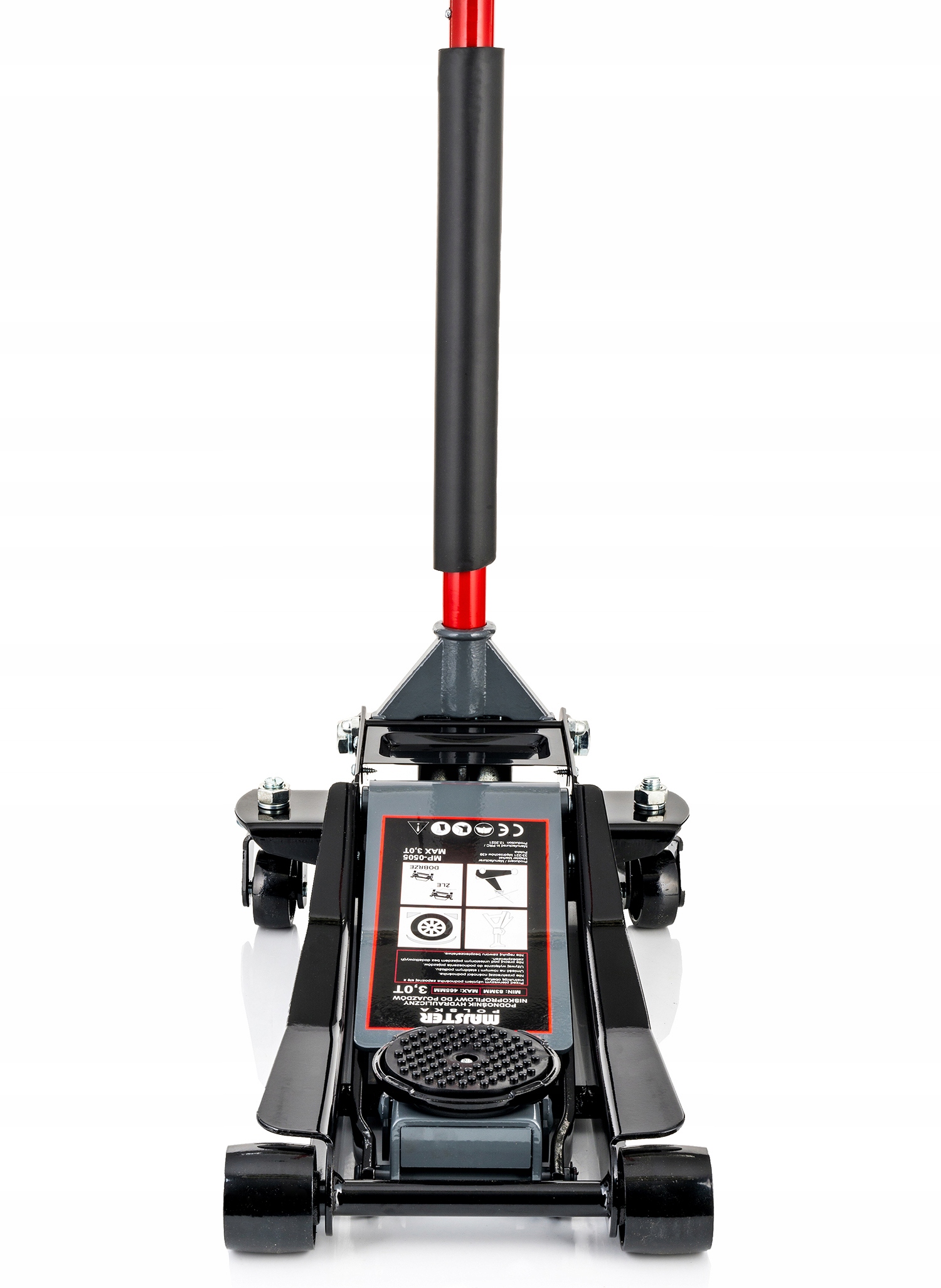 PODNOŚNIK SAMOCHODOWY ŻABA LEWAREK 3T + KOBYŁKI Minimalna wysokość podnoszenia 83 mm