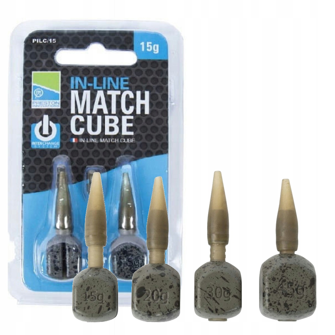 Preston Ics In-line Match Cube: 15g (10)