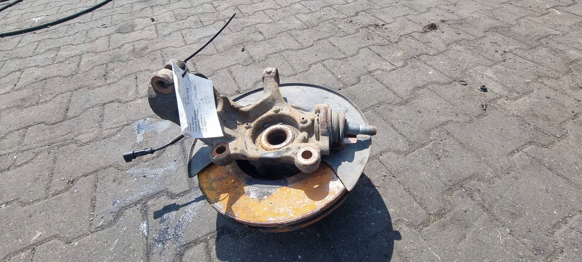 moyeau droit avant FORD TRANSIT MK8