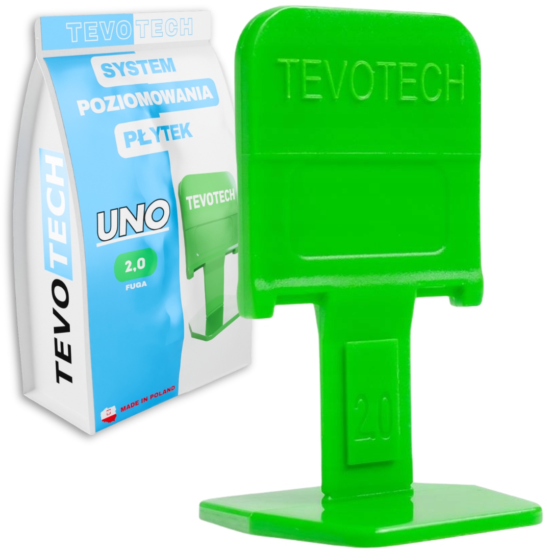 Systém Vyrovnávání Dlaždic Klipsy Pro Vyrovnávání 2000ks 2,0 mm Uno