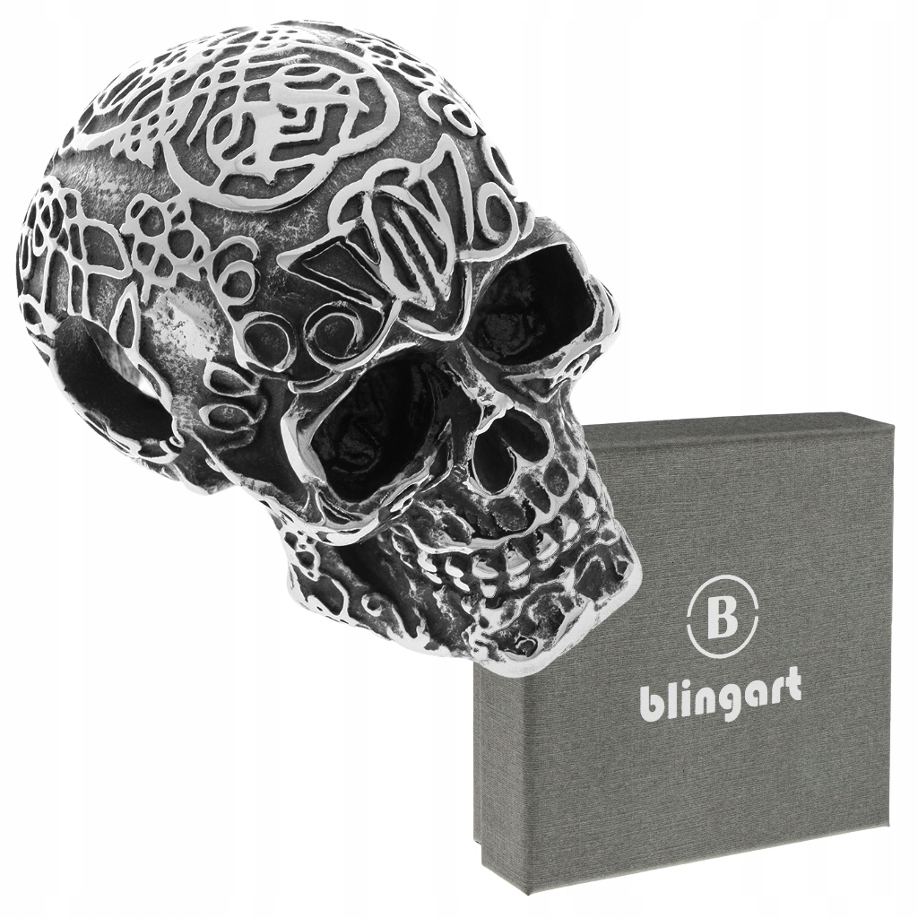 Zawieszka wisiorek STAL CHIRURGICZNA 316L CZASZKA