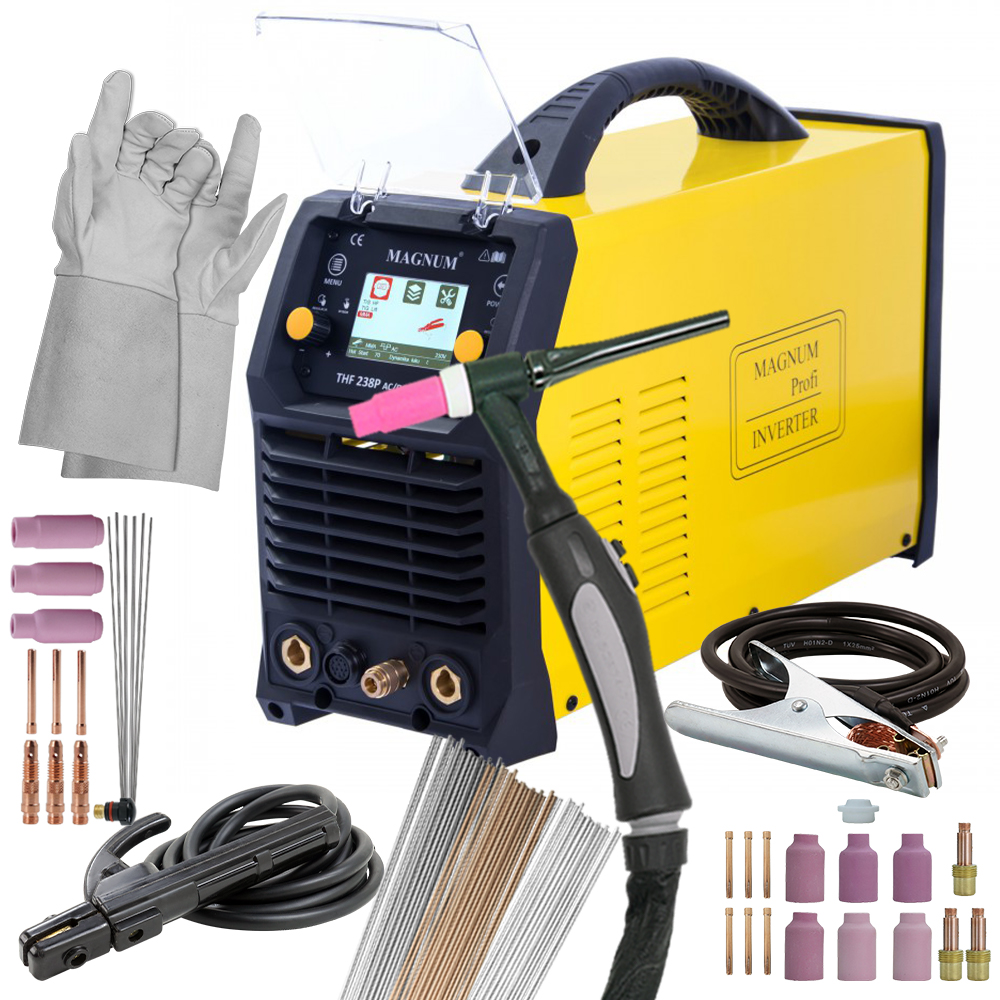 Spawarka TIG 200 A MAGNUM THF 238 BI LEVEL Zestaw
