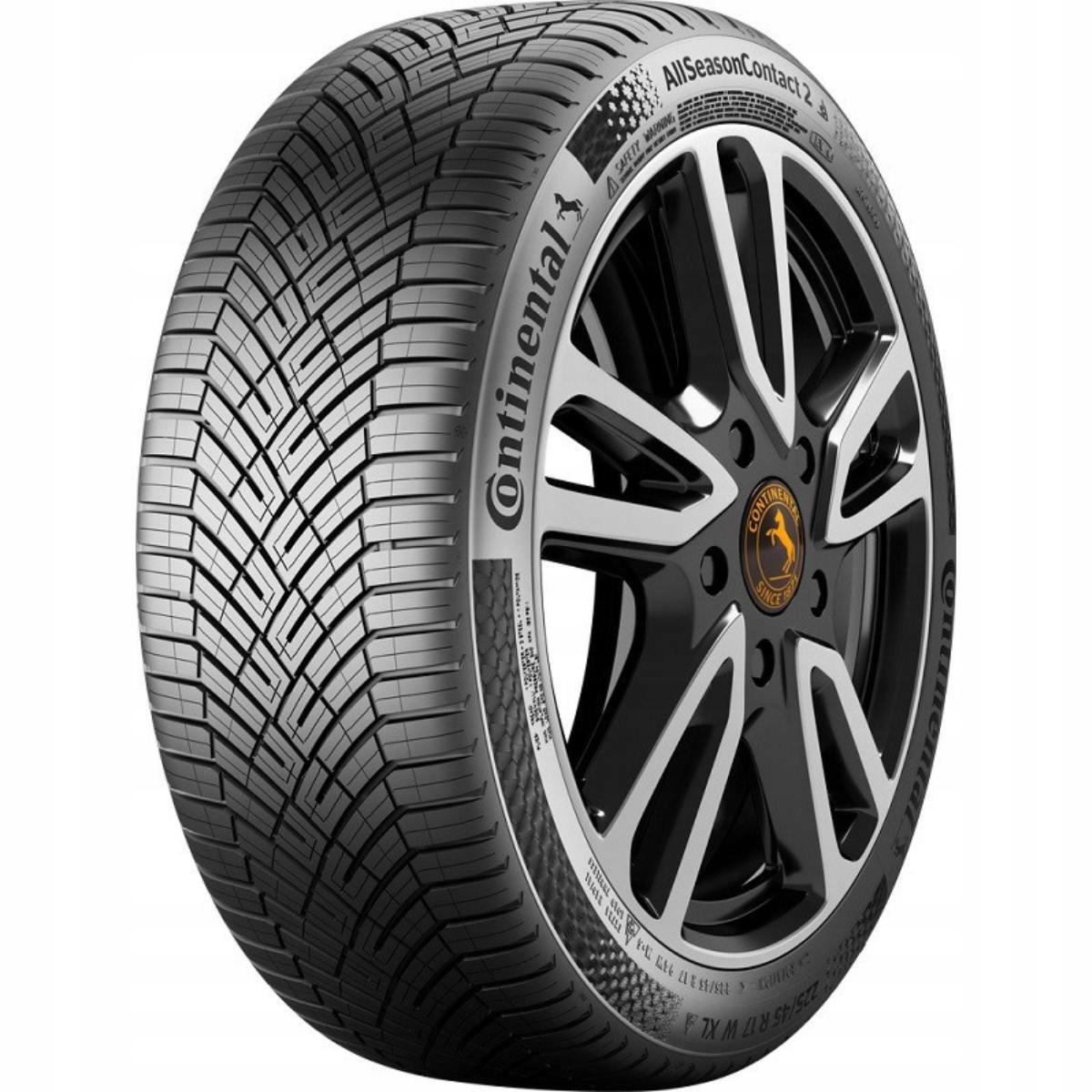 4x PNEUMATIKY 245/45 R19 Continental AllSeasonContact 2