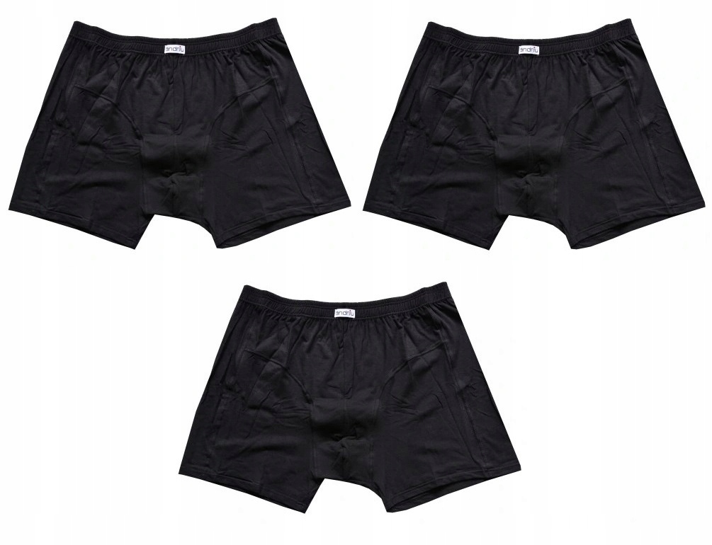 Andriu Velké Velikosti Boxerky S Elastanem Multipack 3 Balení 3 Kusy 8XL