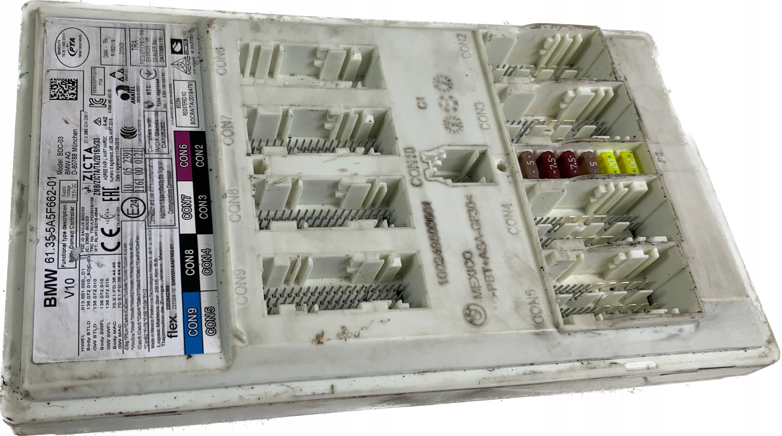 BMW module unité de commande électronique uce BDC-03 V10 BDC 5A5F662