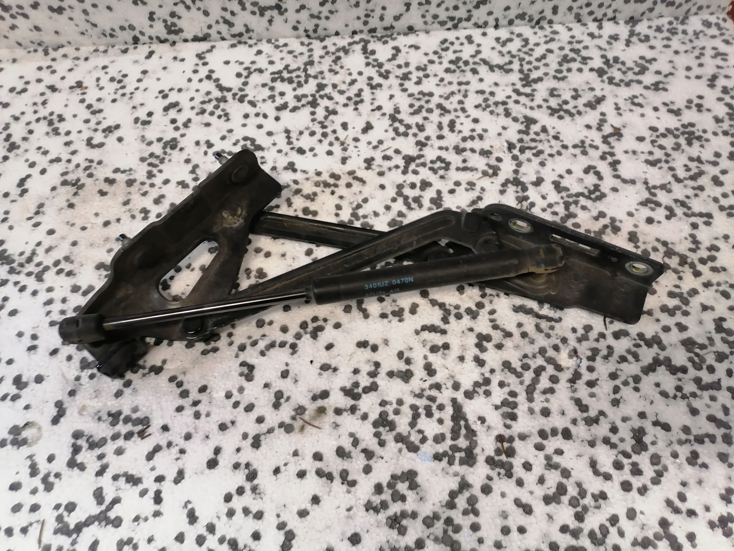 hinge bonnet boot rear part PEUGEOT 407 sedan