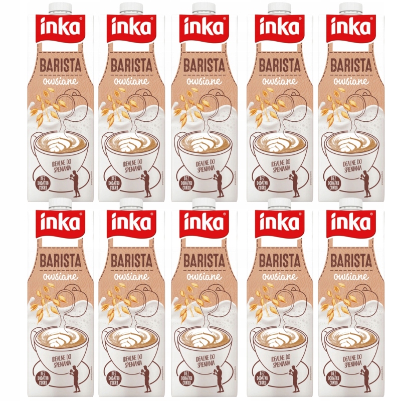 Levně Inka Nápoj Barista Ovesné Rostlinné mléko bez laktózy 1L