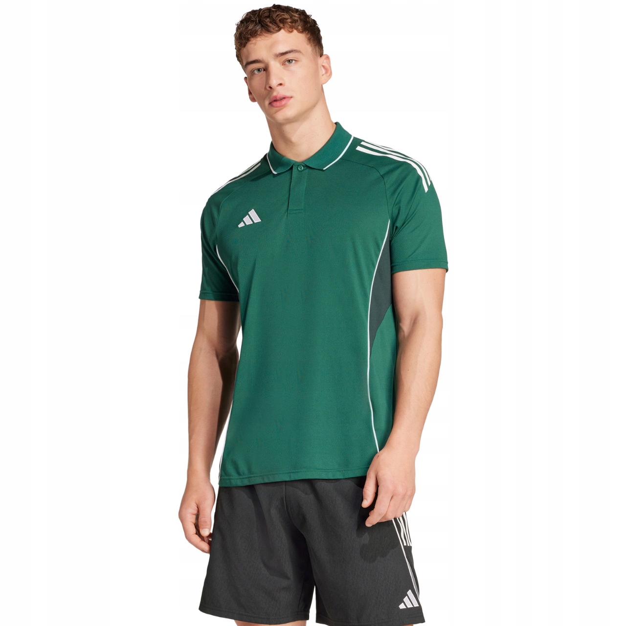 Koszulka męska adidas Tiro 25 Competition Polo zielona R. S