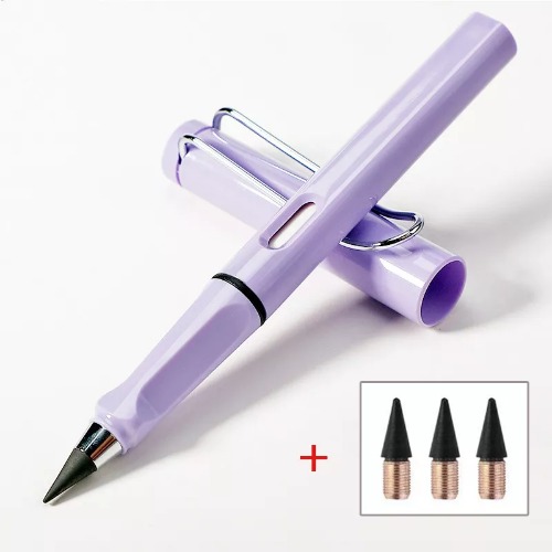 OŁÓWEK WIECZNY ELEGANCKI Z 4 KOŃCÓWKAMI NOWOŚĆ + WKŁADY GRATIS