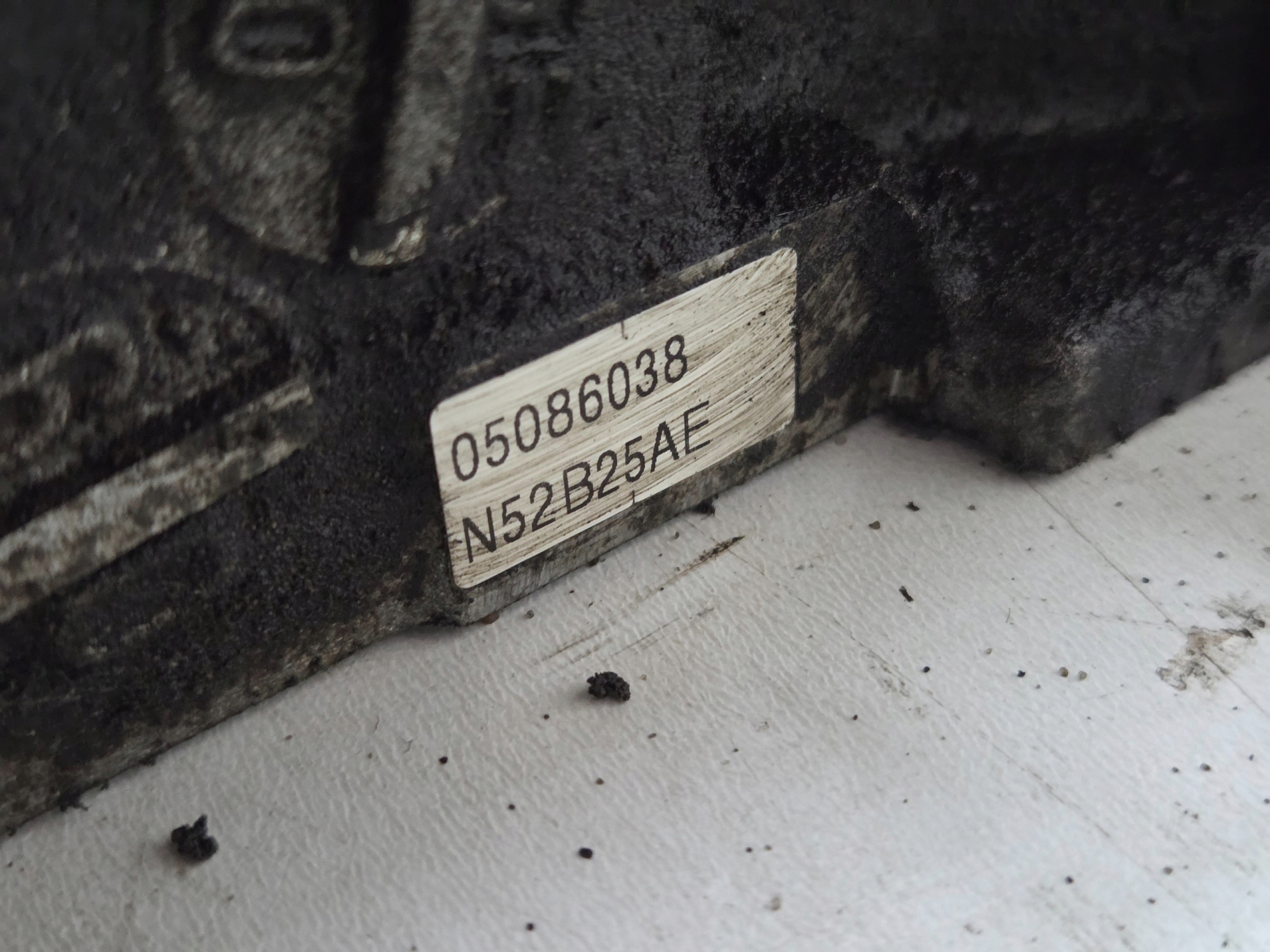 TESTATA BMW E60 N52B25A 7535323