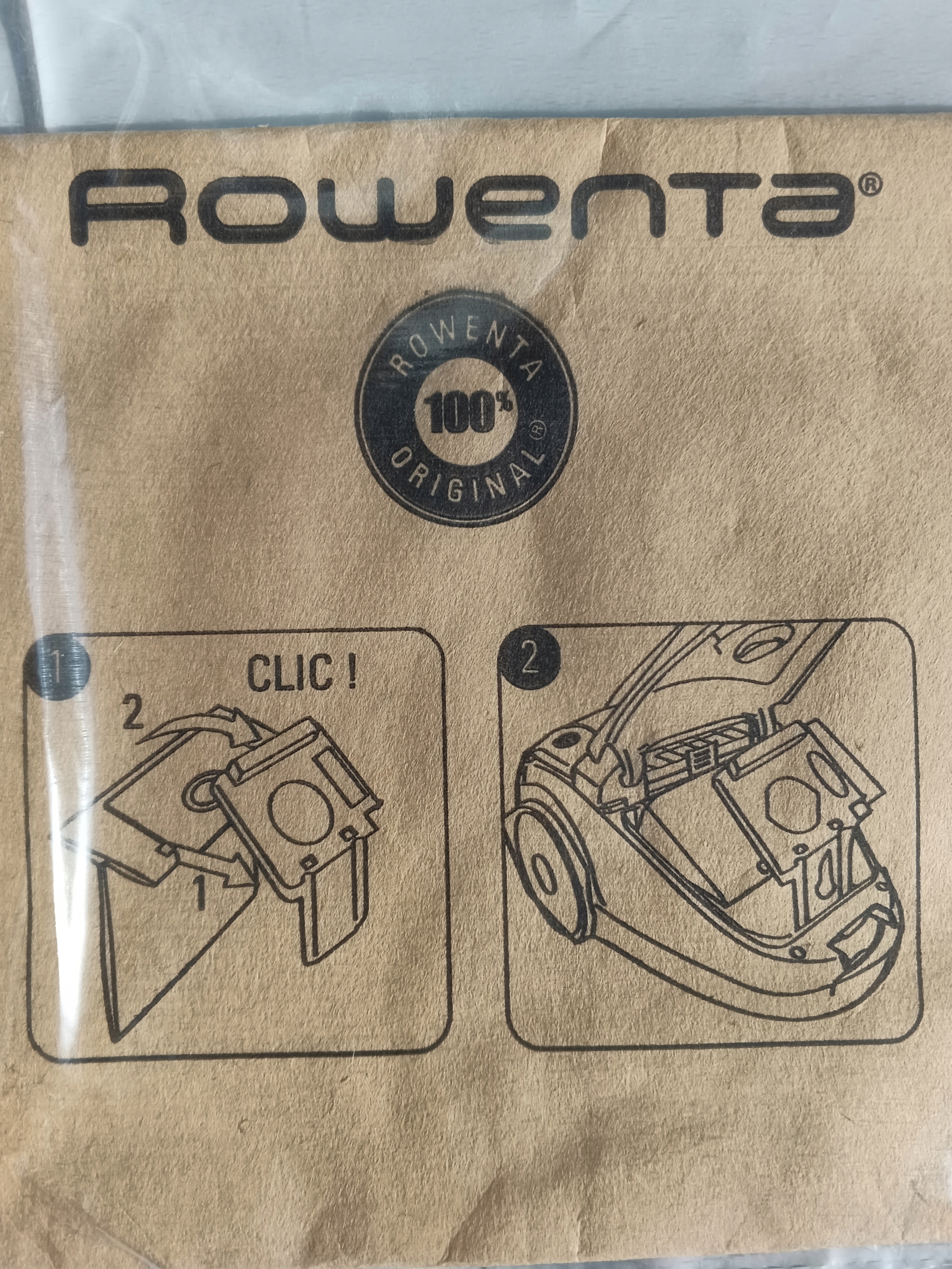 Papierowy worek RS-RT9976 do odkurzaczy Rowenta z serii Power Space