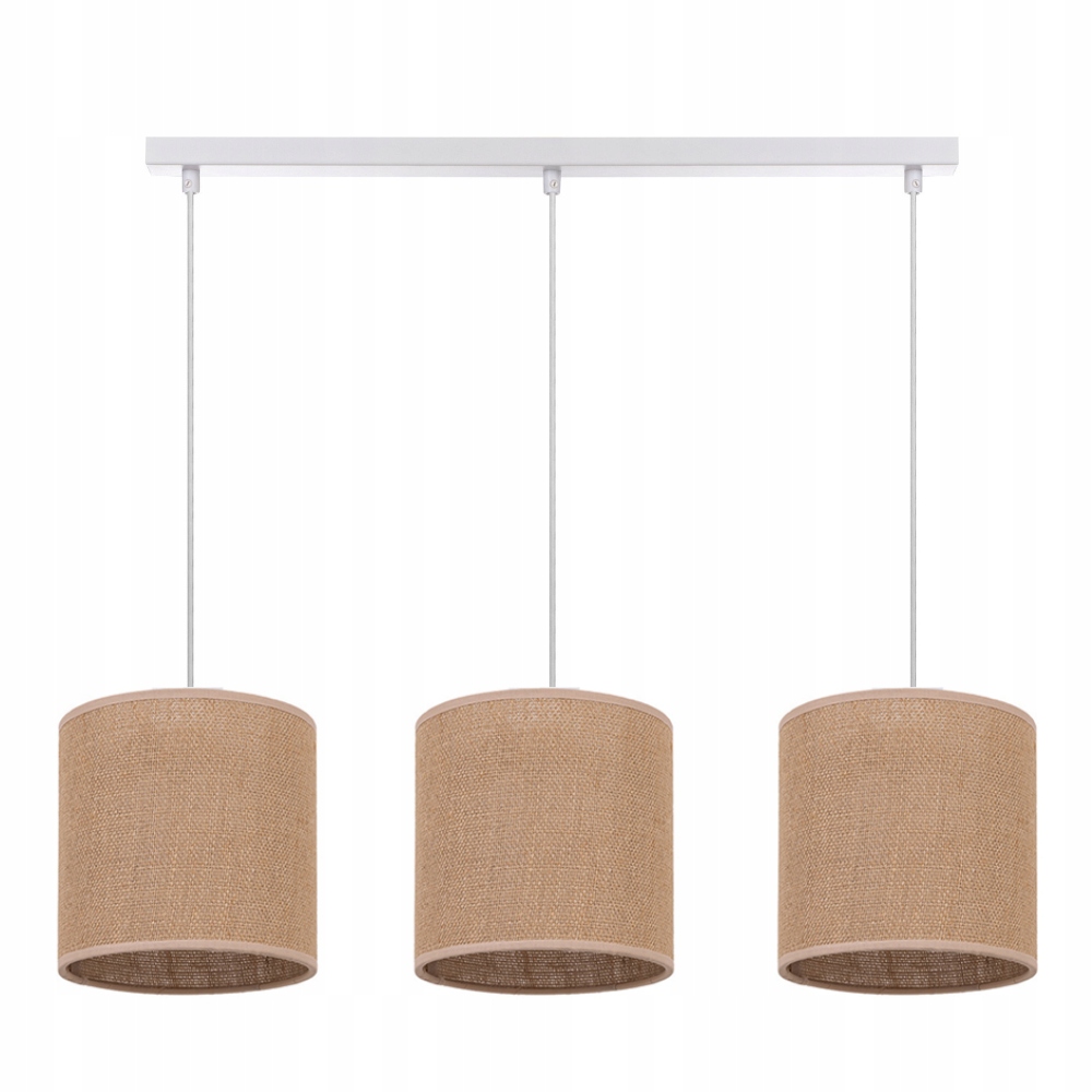 Závěsná Stropní Lampa Boho Jutová Lišta