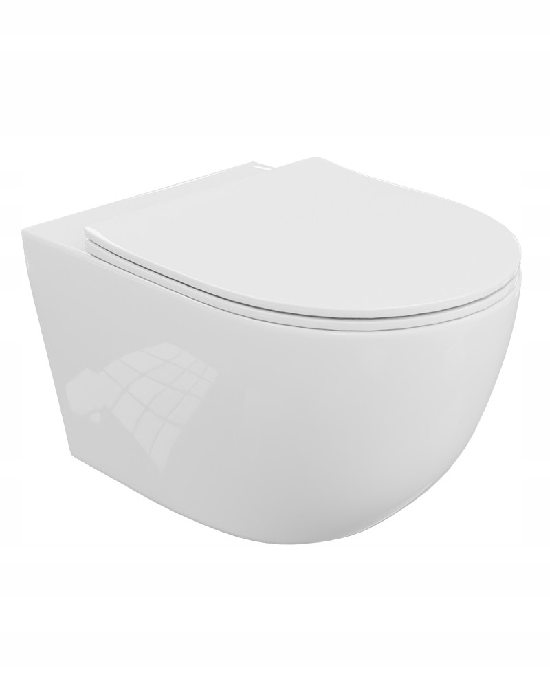 Závěsná Wc mísa Cliper Grande 2.0 vířivá tornádo s pomalu padající deskou