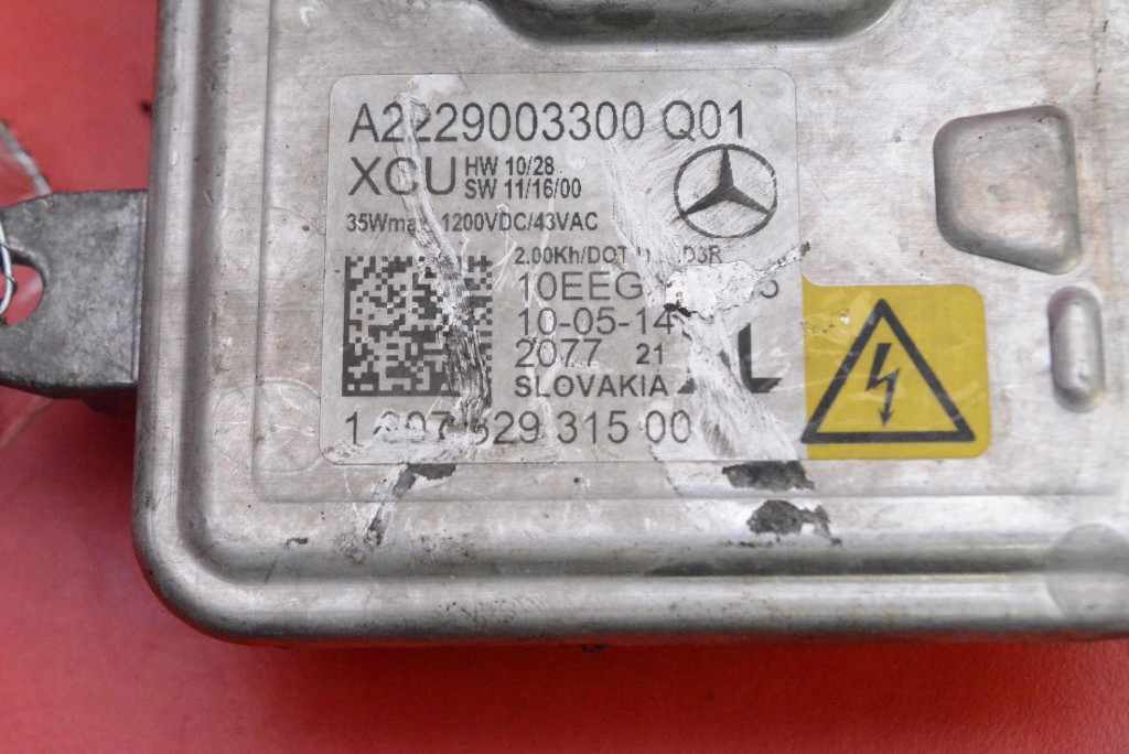control unit XENON KSENON left A2229003300 MERCEDES CLA C117 13-16