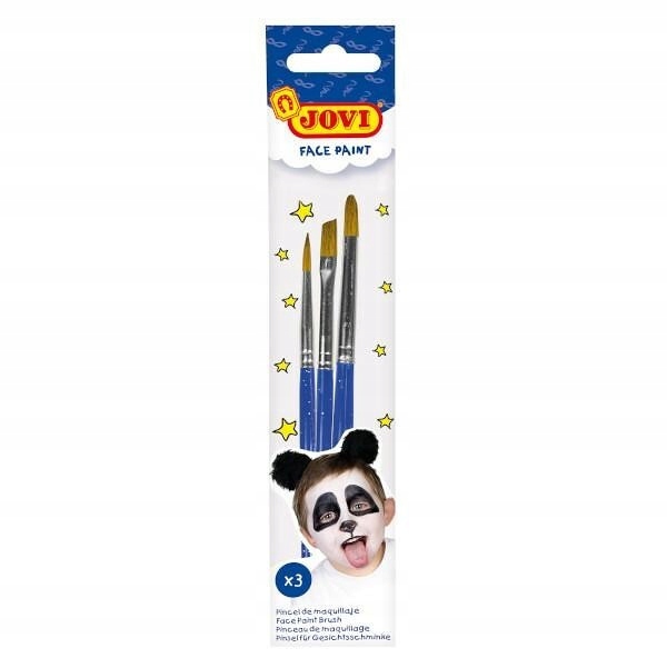 

Pędzelki do malowania twarzy Jovi 3 szt.
