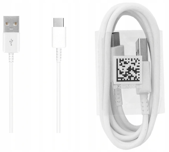 Kabel Samsung USB - USB-C EP-DW700CWE biały 1,5 m do telefonu