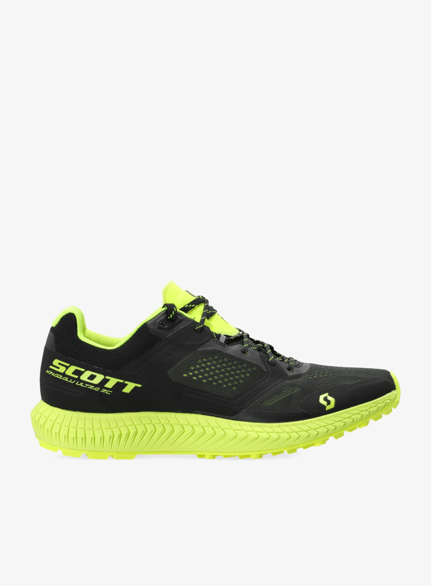 Běžecké boty do terénu Scott Sco Kinabalu Ultra Rc black/yellow 45.5