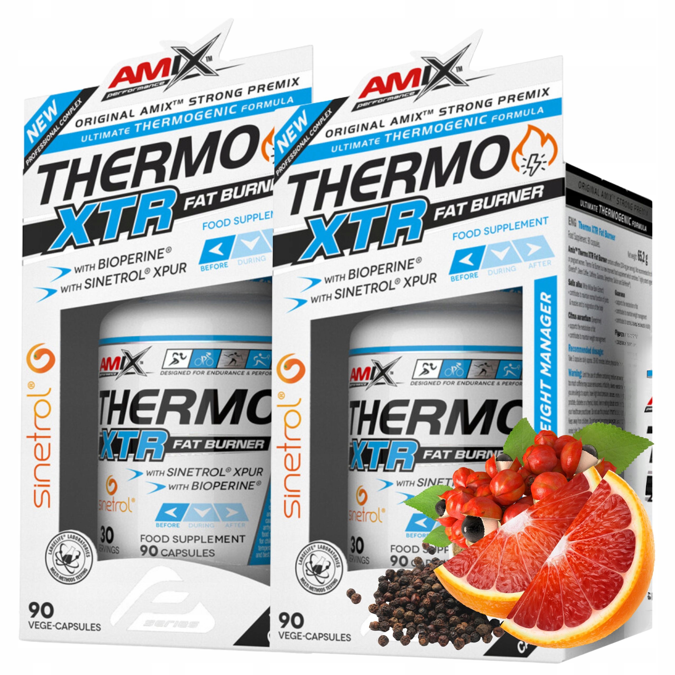 Termogenní Spalovač Fat Burner Sinetrol Tabletky na hubnutí Guarana