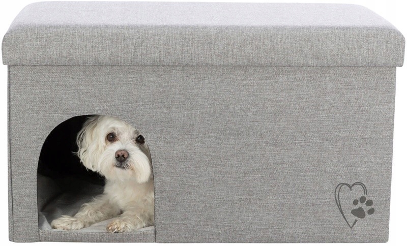 Trixie Kimy legowisko budka buda domek pufa składana kota psa do 20kg 72cm