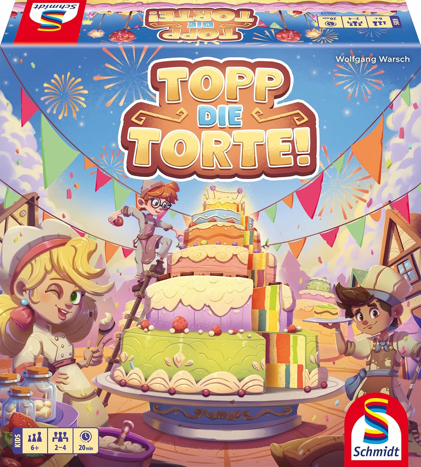 Gra planszowa Schmidt Spiele Topp die Torte Schmidt Spiele