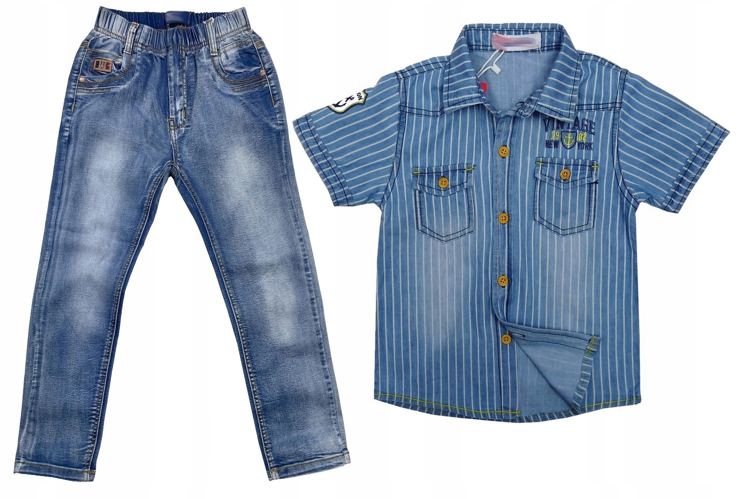 

Komplet jeans Small Vintage r 6 110/116 cm