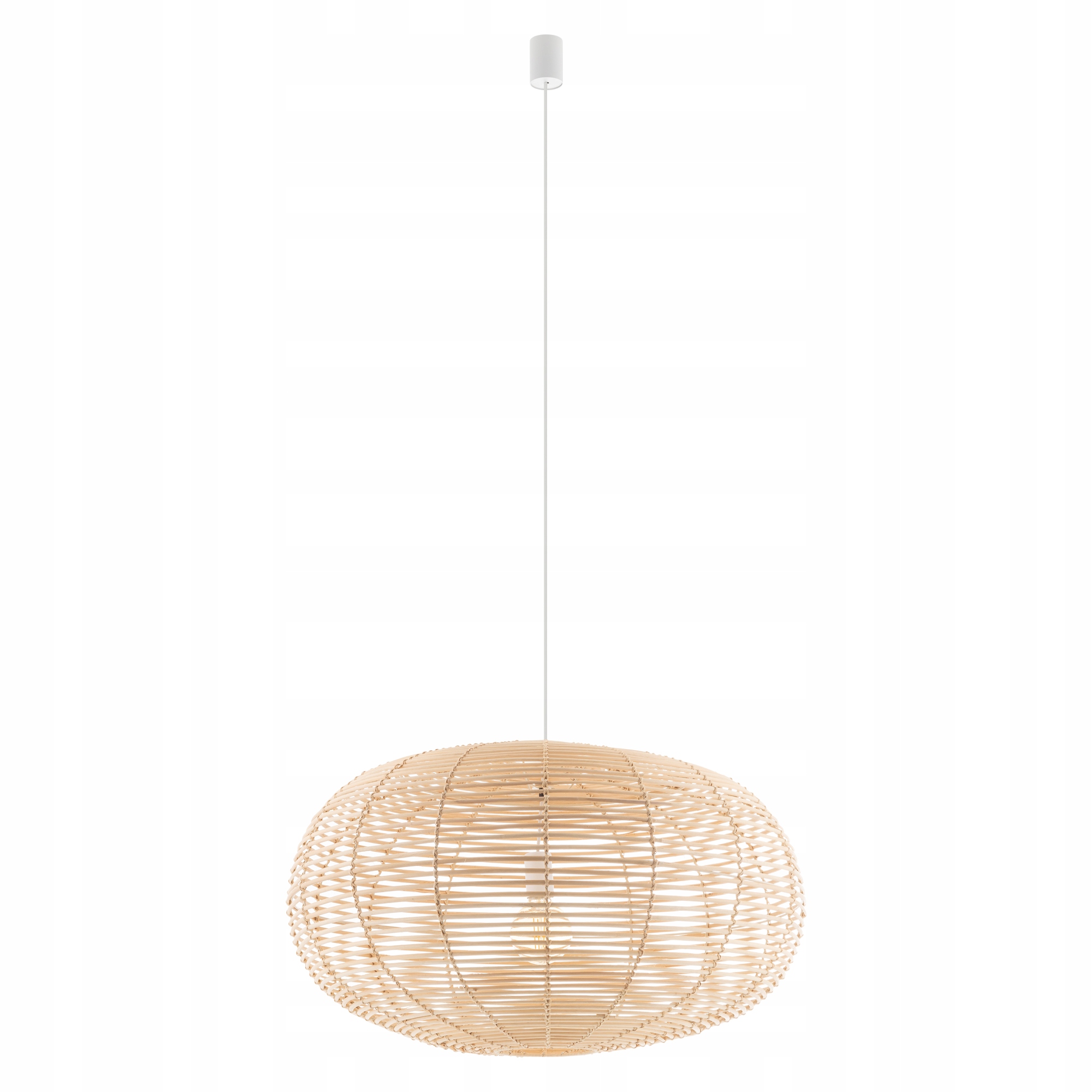 Závěsná ratanová lampa Elipsa Ø79 Cm 25 W Nowodvorski Rattan L