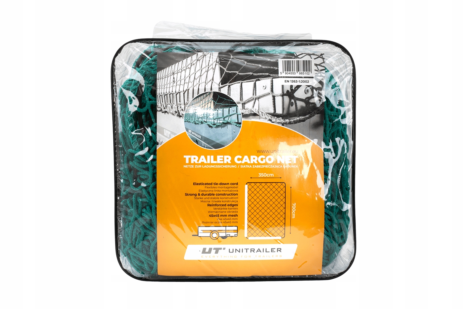 Síť na přívěs, bezpečnostní přívěs 350 x 700 cm Unitrailer