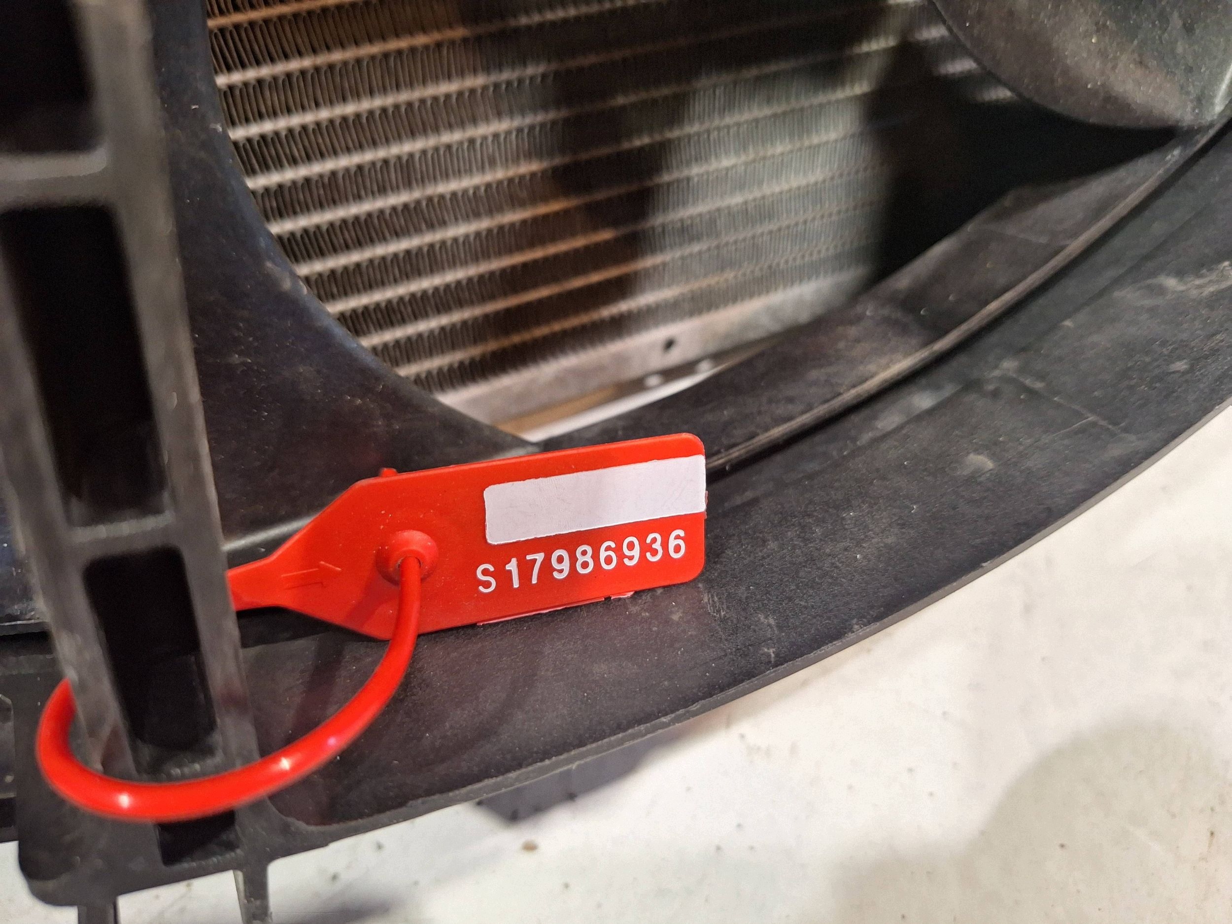 support panel for radiators Peugeot 207 9675280980