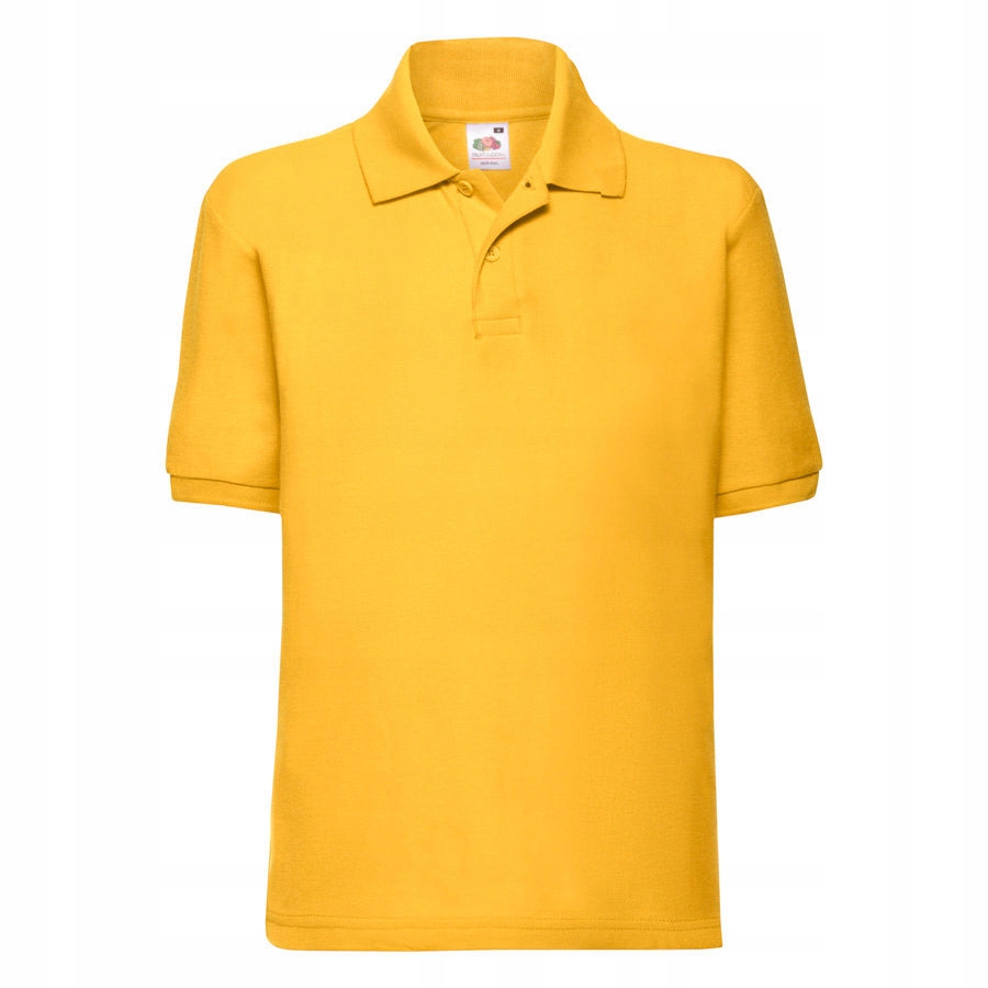 

Koszulka dziecięca Polo -fruit- ciemnożółty 140