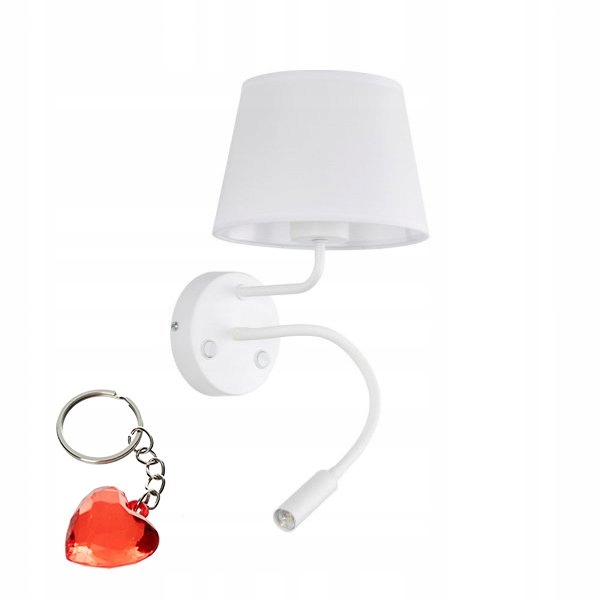 Nástenné svietidlo na čítanie Maja White 10080 Tk Lighting