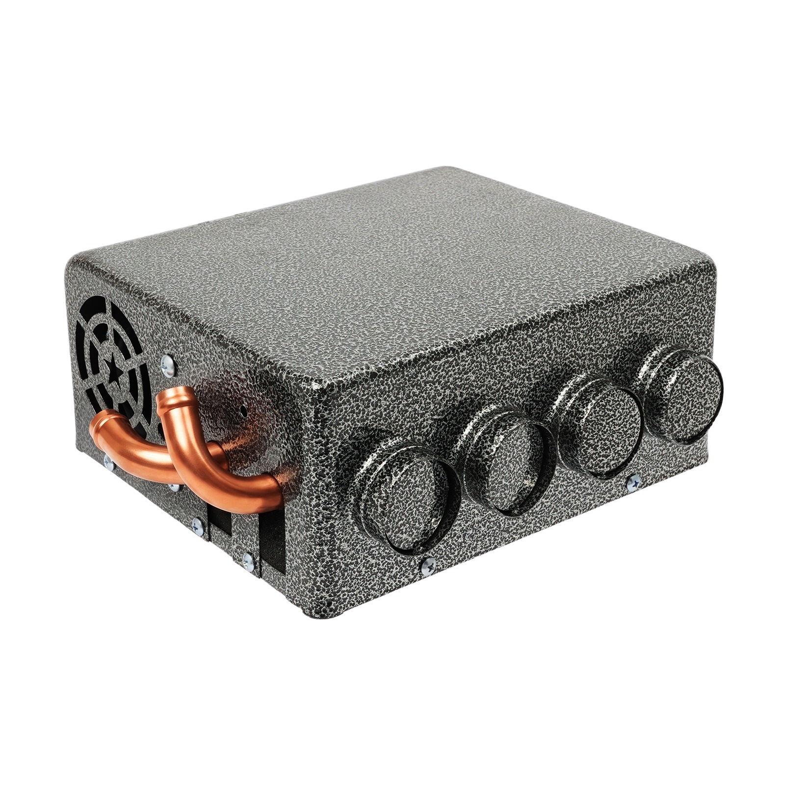 12V 8A Autotopné těleso (ohřívač) – výstup vzduchu 4 cm, vstup vzduchu 7 cm