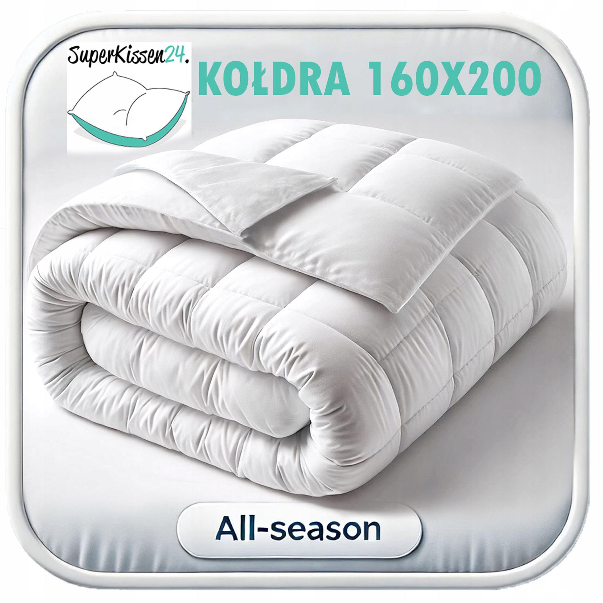 Antialergická Přikrývka Celoroční 160x200 Měkká, luxusní, Polský výrobek