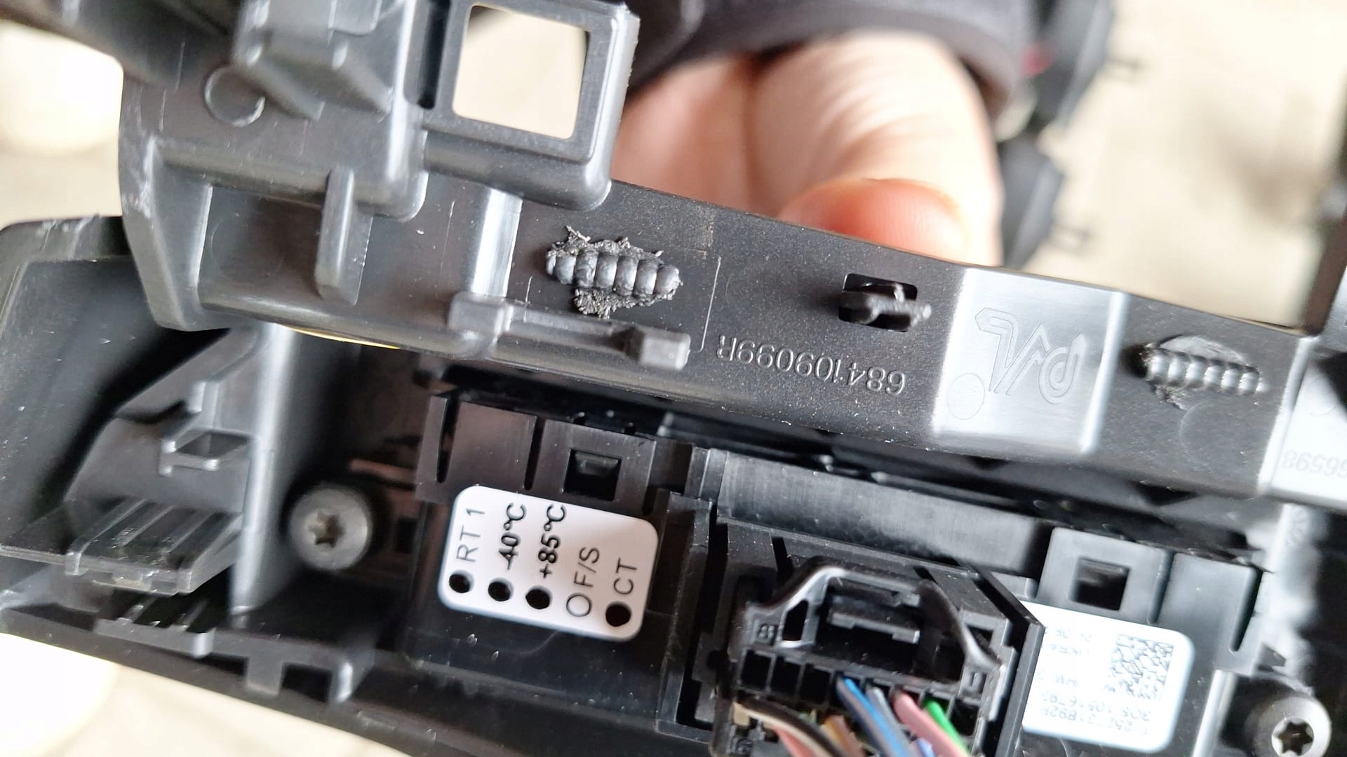 PANEL button switch RENAULT MEGANE V 252731892R 684109099R