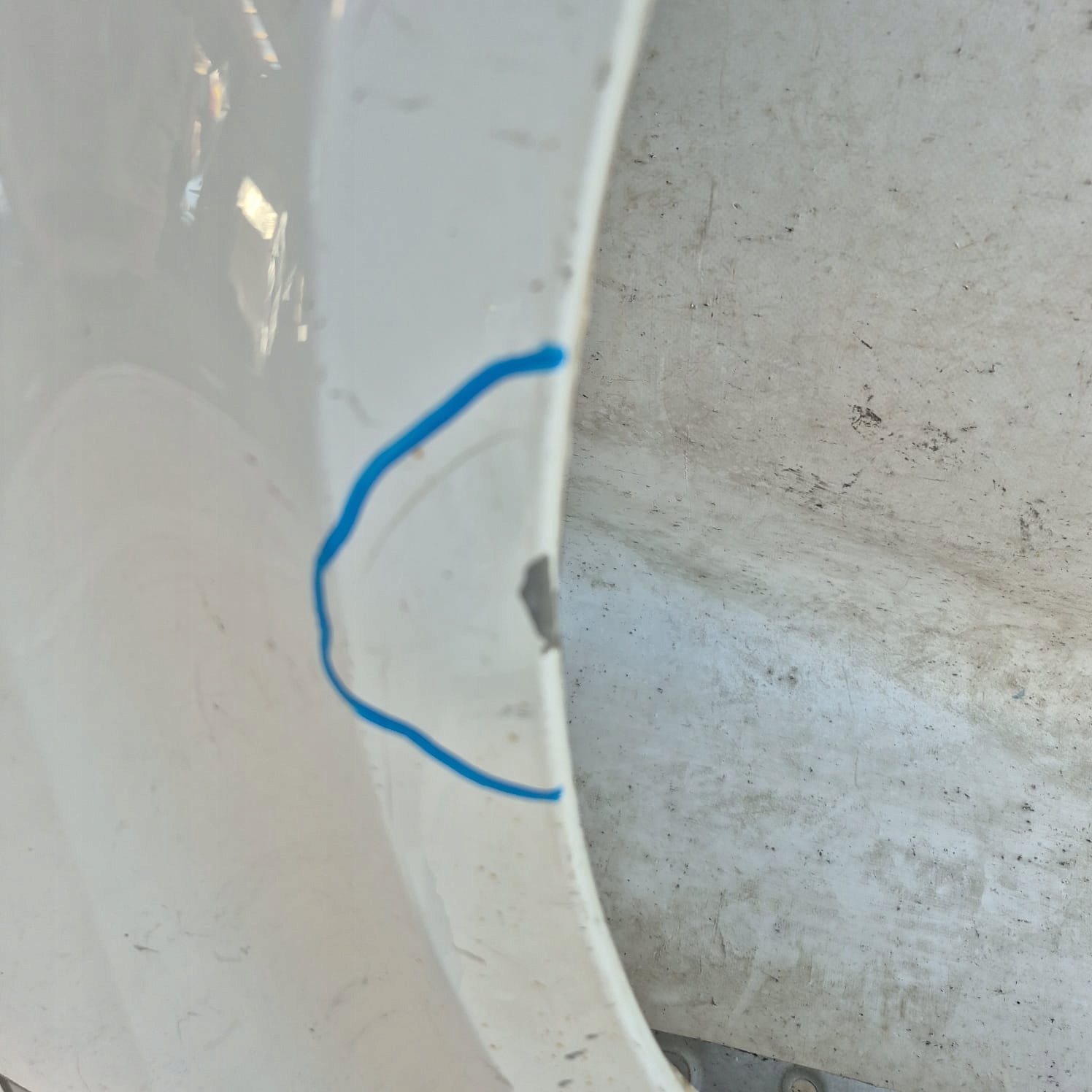 VW CADDY III 3 2K LIFT 10-15 fender front front right