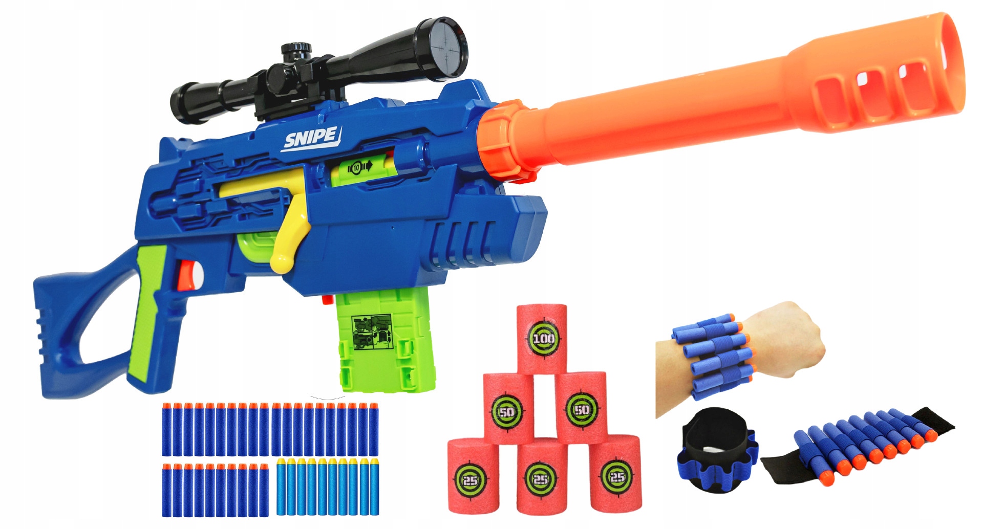 BUZZ BEE SNAJPERKA MASTER TEK DODATKI CELE OPASKA