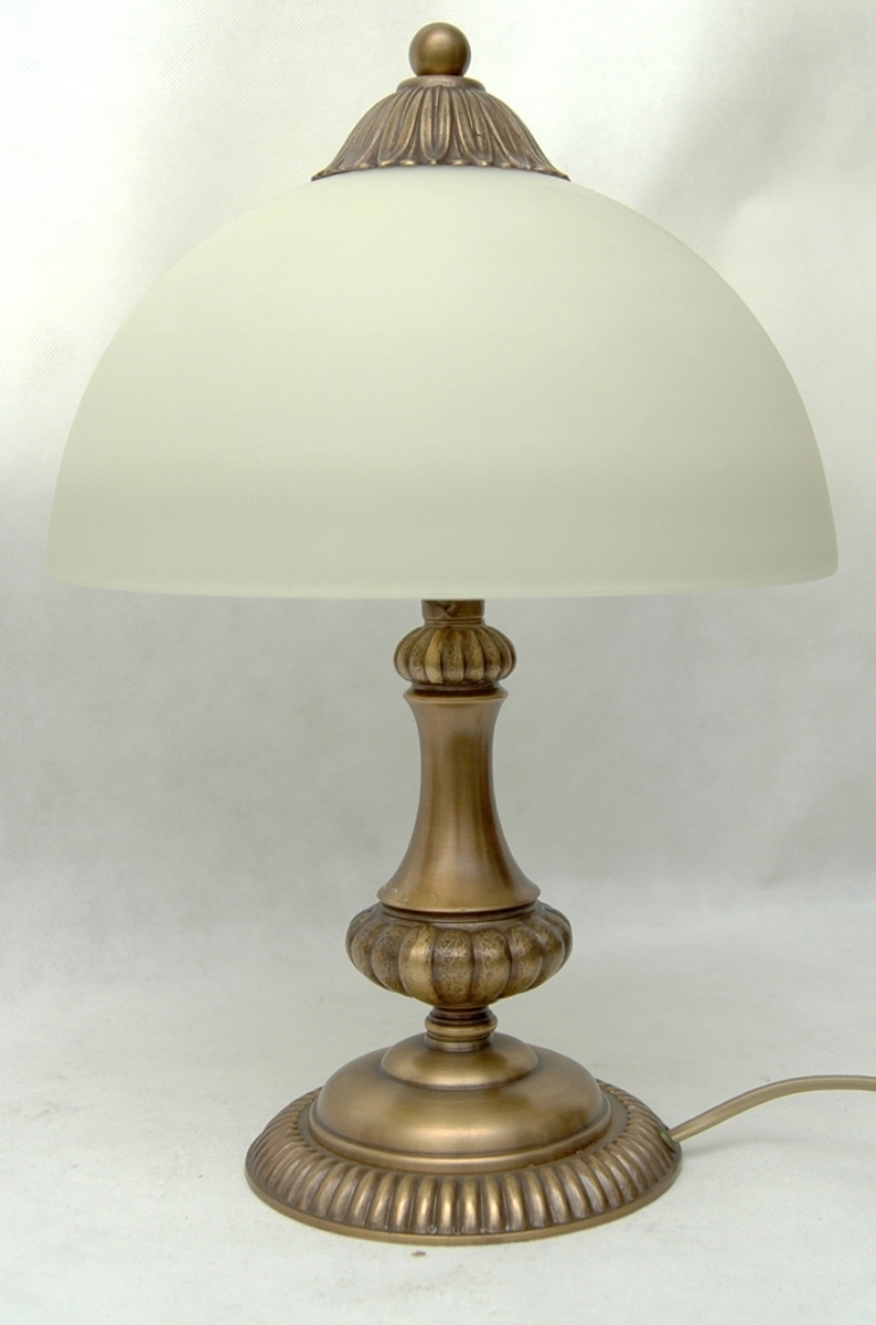 Mosadzná lampa, mosadzná stolová lampa, lampa
