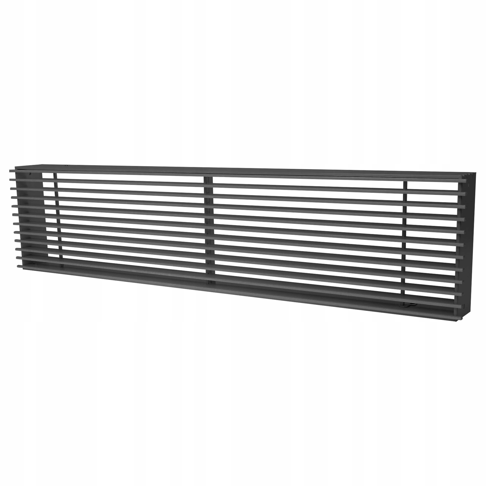 Ventilační mřížka Ventlab Krr Loft 650x150 mm černá